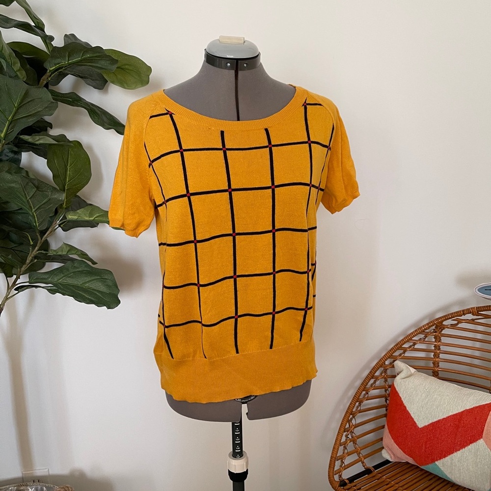 Worthington Large Yellow Sweater